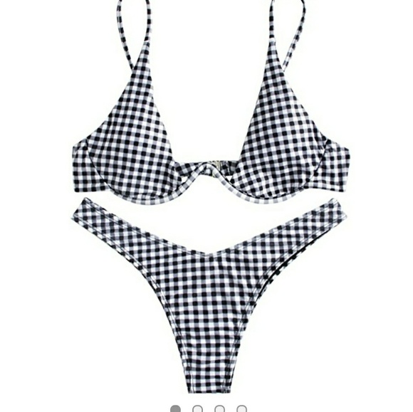 plaid bikini - Picture 2 of 2